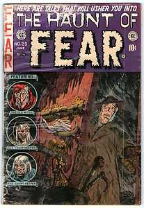 Haunt of Fear 25 Ghastly Cover Fun 1954 EC Comic  