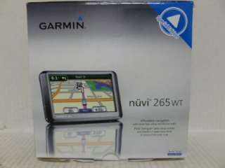   Garmin nuvi 265WT Automotive GPS Receiver 4.3 Touchscreen/Bluetooth