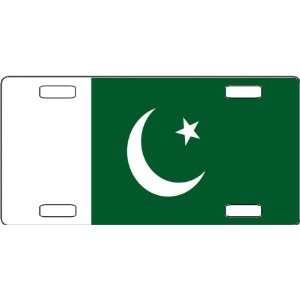 Pakistan Flag Vanity License Plate
