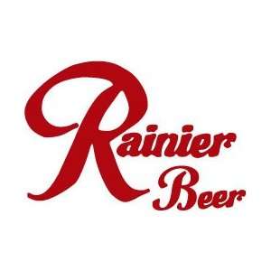 Rainier Beer Decal Sticker