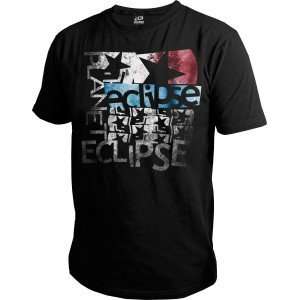 Planet Eclipse 2011 Mens Grunge T Shirt   Black  Sports 