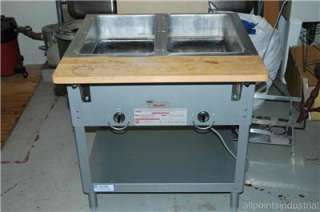 Duke Aerohot 2 Well Waterless Steam Table Food Warmer Server E302M 