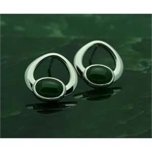  Polar Jade Earrings (E0766) Jewelry