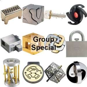  Puzzle Master Group Special   a set of 12 metal puzzles 