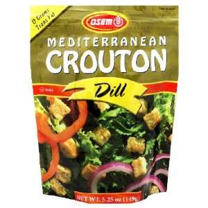 Osem, Crouton Dill, 5.25 Ounce (8 Pack) Grocery & Gourmet Food