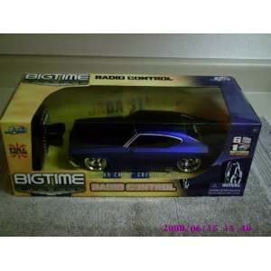  Bigtime Muscle 27 Mhz 116 Scale Blue 1969 Chevy Chevelle 