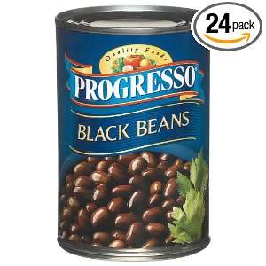 Progresso Turtle Black Beans, 15 Ounce Cans (Pack of 24)  