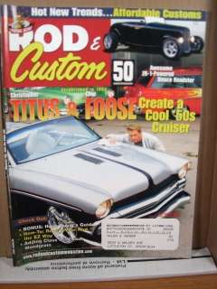 Rod & Custom Magazine October 2003 Christopher Titus & Chip Foose 