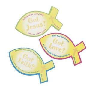  Scripture Fish Sticky Notes   Invitations & Stationery 