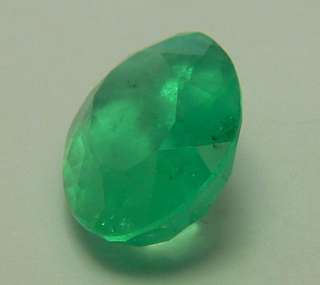 11cts Loose Natural Colombian Emerald ~ Oval Shape  