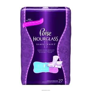   Poise Pads Hourglass Ultmt, (1 PACK, 27 EACH)