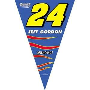  Jeff Gordon #24 25 FT Party Pennants What Every Gordon Fan 