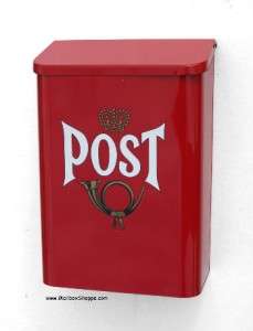 Discount Red Swedish Mailbox   Danish English Mail box   Slightly Not 