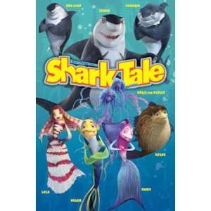  Shark Tale Movie Poster 23 X 35 Inches Toys & Games