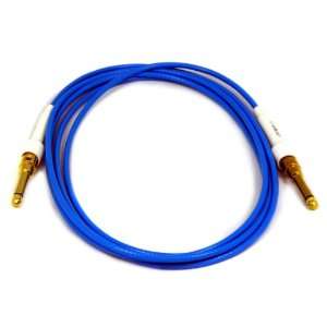  George Ls 155 Guage Cable with Gold Straight Plugs (Blue 