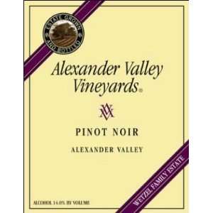  2009 Alexander Valley Vineyards Wetzel Family Estate Pinot 