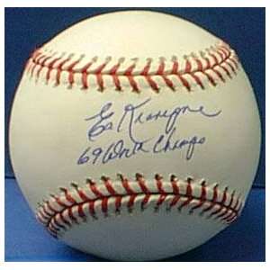 Ed Kranepool Autographed Baseball