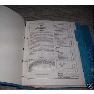  1985 Chevy Chevrolet Cavalier Z24 Service Manual Binder 