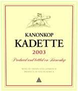 Kanonkop Kadette 2003 