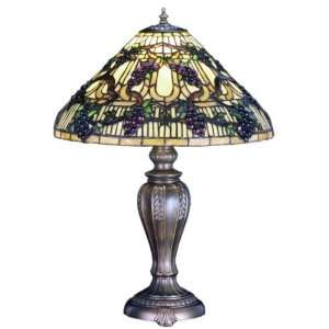  Jeweled Grape Table Lamp 22 Inches H