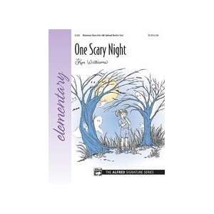  One Scary Night   Piano Solo   Elementary   Sheet Music 