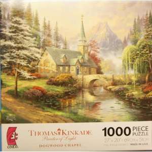   of Light DOGWOOOD CHAPEL 1000 Piece Jigsaw Puzzle Toys & Games