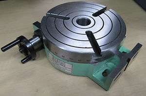 RDGTOOLS 6 SLIM BODY ROTARY TABLE WITH 3 SLOTS AND SLIM BODY  