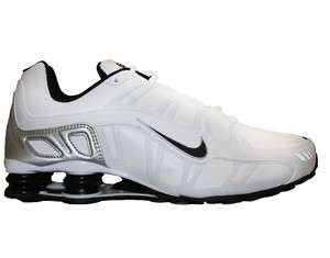 Nike Shox Turbo 3.2 SL White/Black Silver Mens Running Shoes 455541 