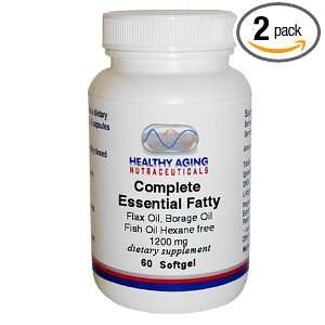 Healthy Aging Nutraceuticals Complete Essential Fatty Acids 1200 Mg 
