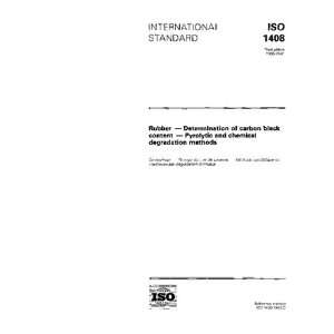  ISO 14081995, Rubber   Determination of carbon black 