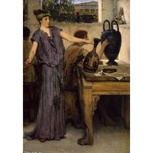  Hand Made Oil Reproduction   Sir Lawrence Alma Tadema   24 