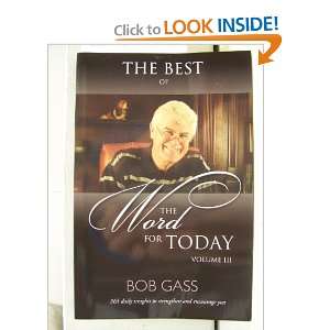 The Best of the Word for Today (9781931727150) Bob Gass 
