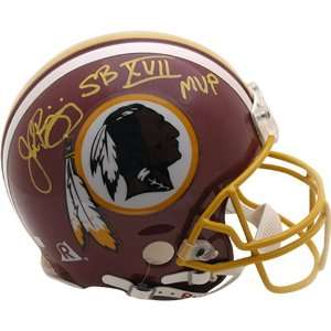   Redskins John Riggins Autographed Super Bowl XVII MVP Helmet