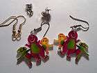 BARNEY AND FRIENDS EARRINGS CHARMS  