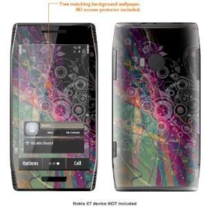   Decal Skin STICKER for Nokia X7 case cover X7 368 Electronics