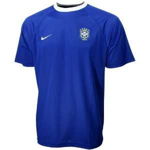  Nike Brazil 2006 World Cup Royal Blue Supporter Dri Fit 