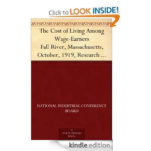 The Cost of Living Among Wage Earners Fall River, Massachusetts 