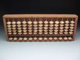 ANTIQUE Japanese Abacus Soroban Wooden Calculating Tool  