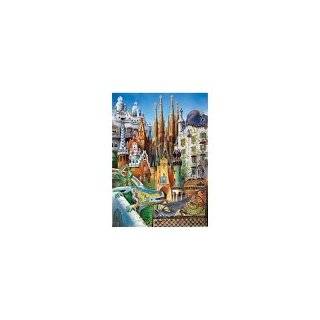 Educa Borras 1000 Piece Miniature Puzzle Collage, Gaudi