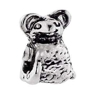 Little Cute Cartoon Mouse Animal European Beads Fits Pandora Charm 