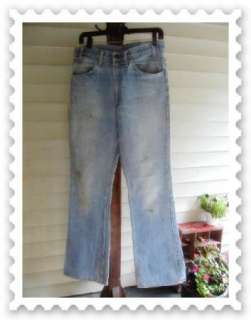Vintage Levis Distressed Well Worn Denim Jeans W32  
