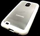   SAMSUNG EPIC TOUCH 4G SPRINT GALAXY S2 WHITE CLEAR TPU SOFT COVER CASE