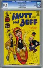 MUTT & JEFF #143 (1965) CGC NM 9.4 OWW Pgs FILE COPY  