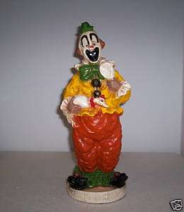 Vintage Universal Statuary Corp. Clown Statue #384  