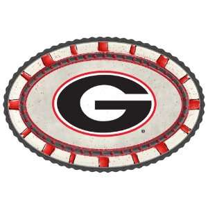 Georgia Bulldogs Memory Company Team Ceramic Platter NCAA College 