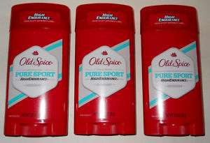 Old Spice High Endurance Pure Sport Deodorant 3.25 oz  