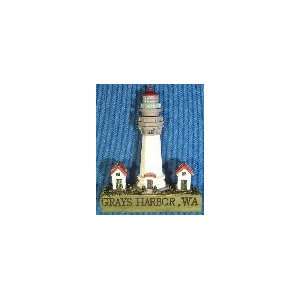  Grays Harbor Lighthouse Magnet 