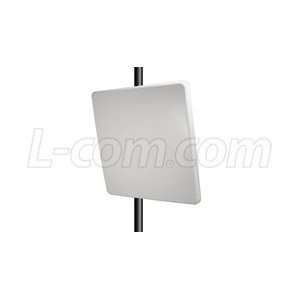  4.9 GHz to 5.8 GHz 23 dBi Flat Patch Antenna   Integral N 