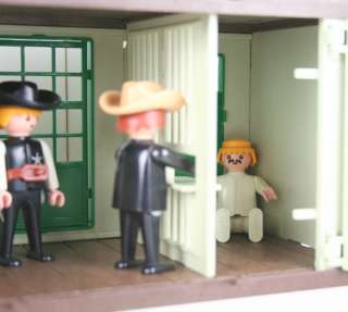PLAYMOBIL WILD WEST SHERIFFS OFFICE & MEXICAN BANDIT  