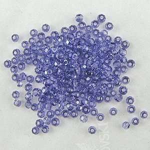  24 2mm Swarovski crystal round 5000 Tanzanite beads